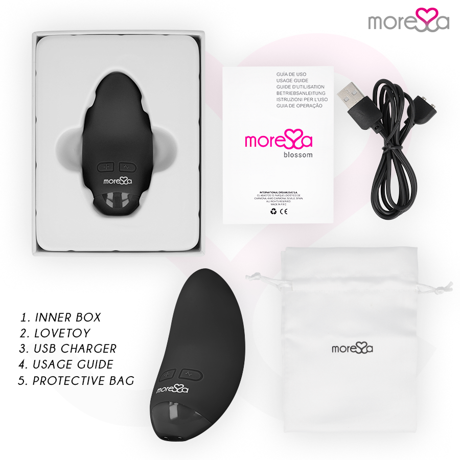 MORESSA - BLACK BLOSSOM VIBRATOR