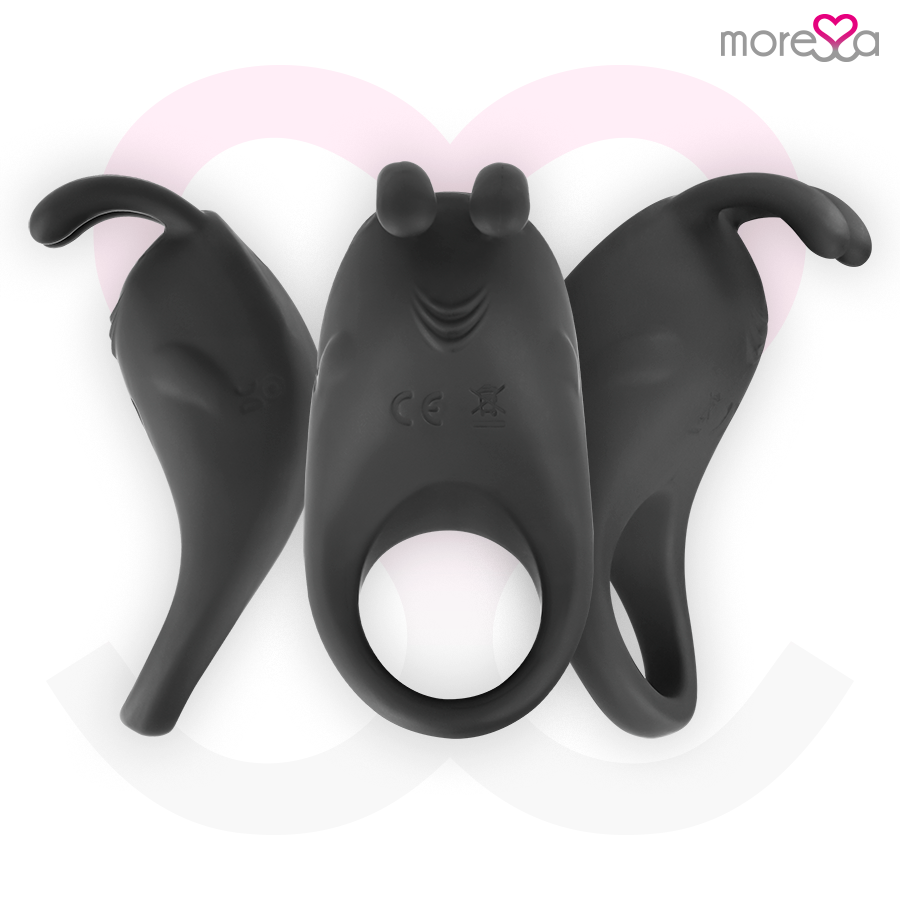 MORESSA - BRAD PREMIUM SILICONE RECHARGEABLE NOIR
