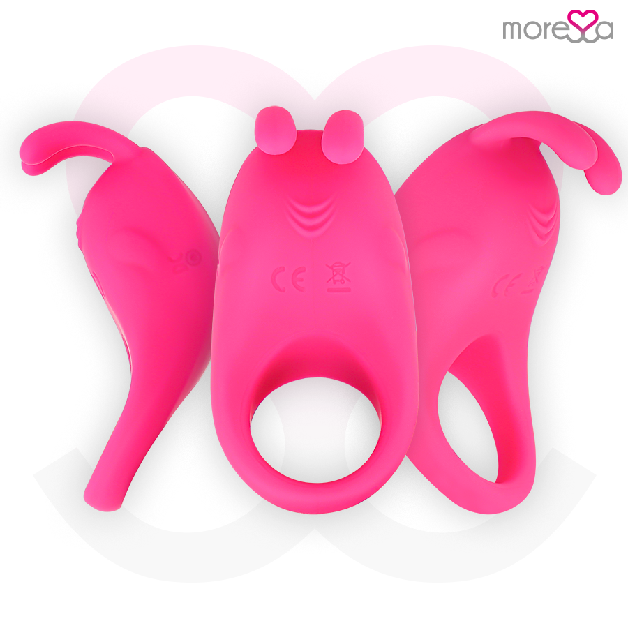 MORESSA - BRAD PREMIUM SILICONE RECARGABLE ROSA