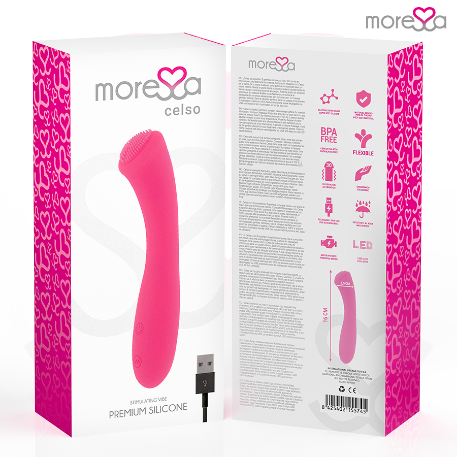 MORESSA - CELSO RICARICABILE IN SILICONE PREMIUM