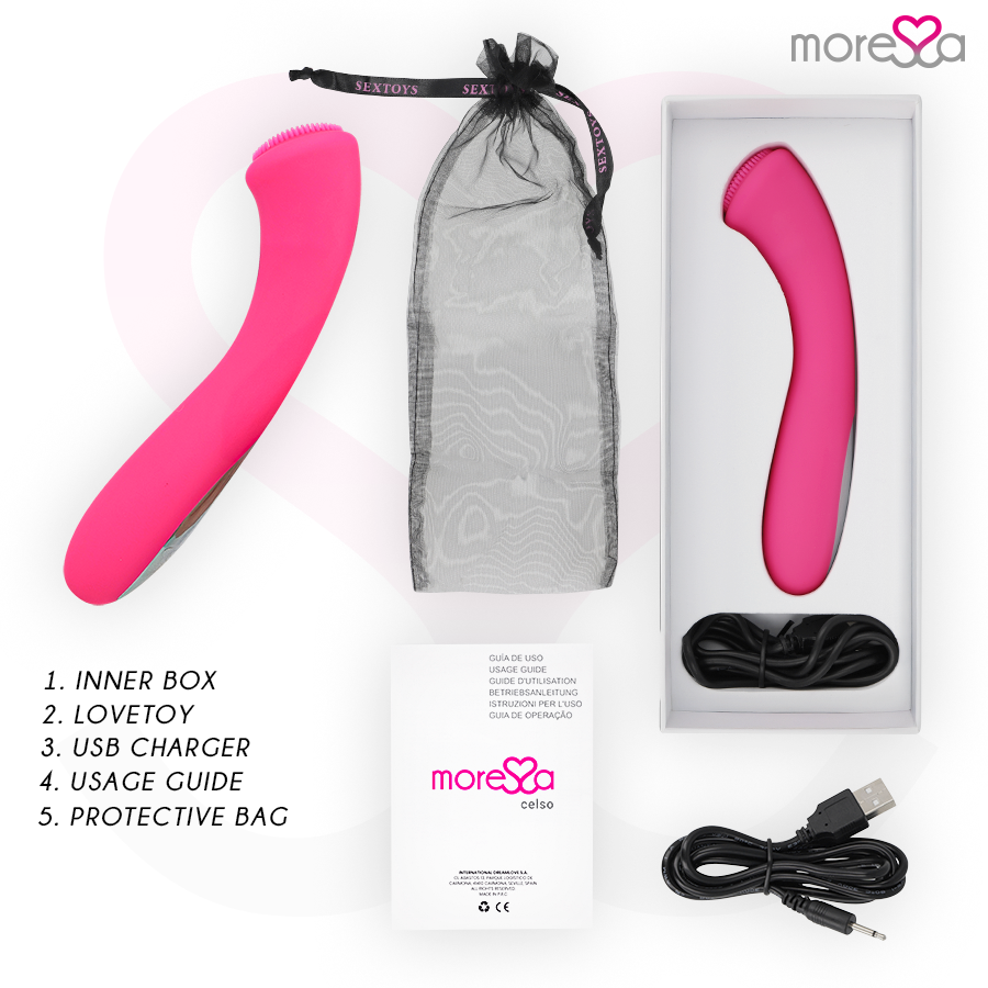 MORESSA - CELSO RICARICABILE IN SILICONE PREMIUM