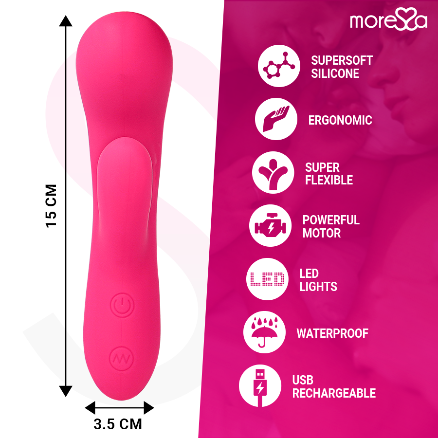 MORESSA - JERRY RECARGABLE DE SILICONA PREMIUM