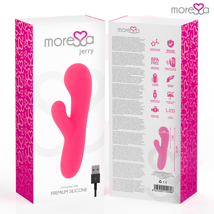 MORESSA - JERRY RECARGABLE DE SILICONA PREMIUM