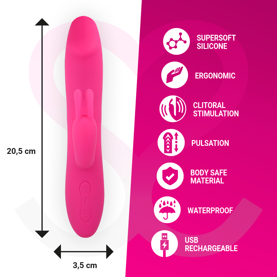 MORESSA - MOLLY RECARGABLE DE SILICONA PREMIUM