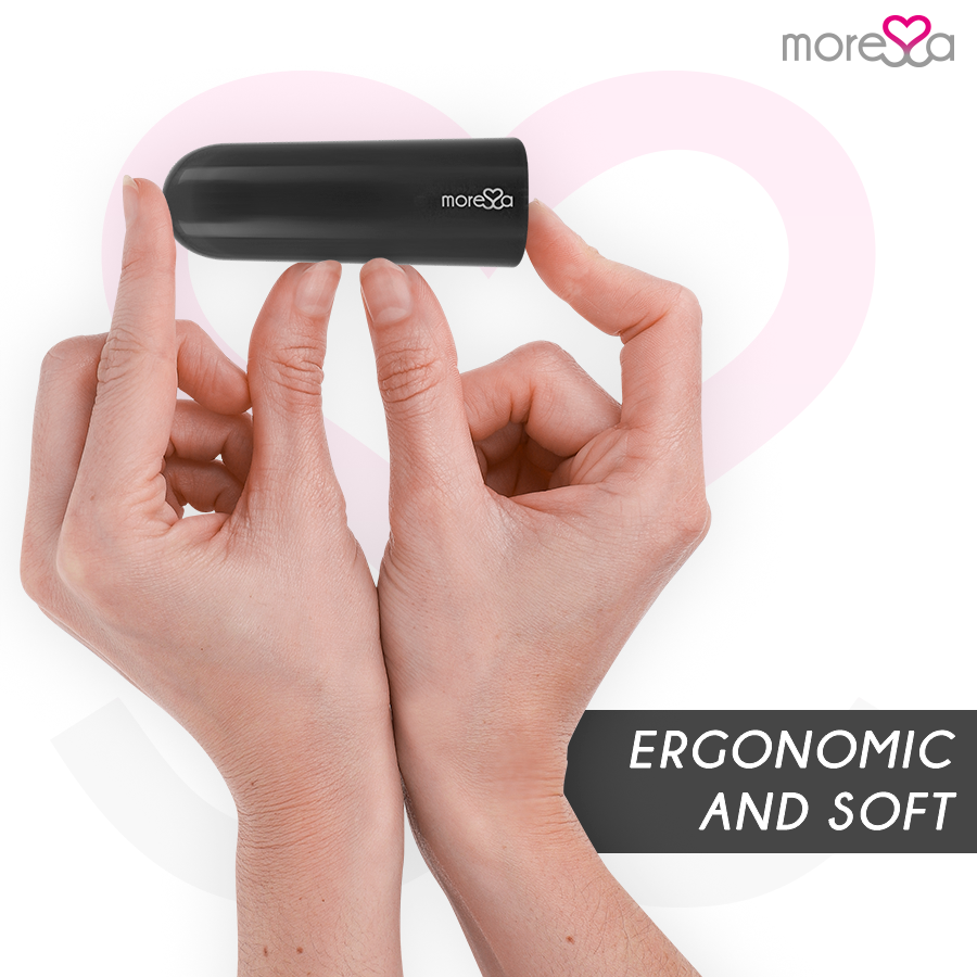 MORESSA - VIBRADOR NIX CON MANDO A DISTANCIA NEGRO
