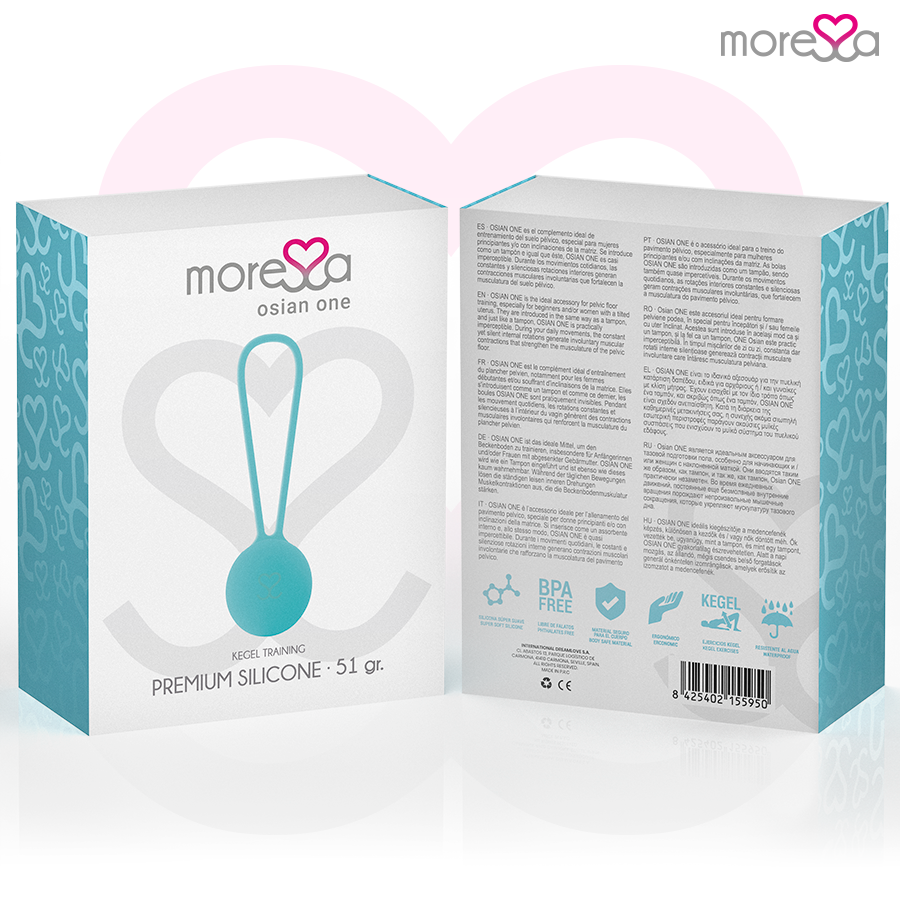 MORESSA - OSIAN ONE SILICONE TURCHESE PREMIUM
