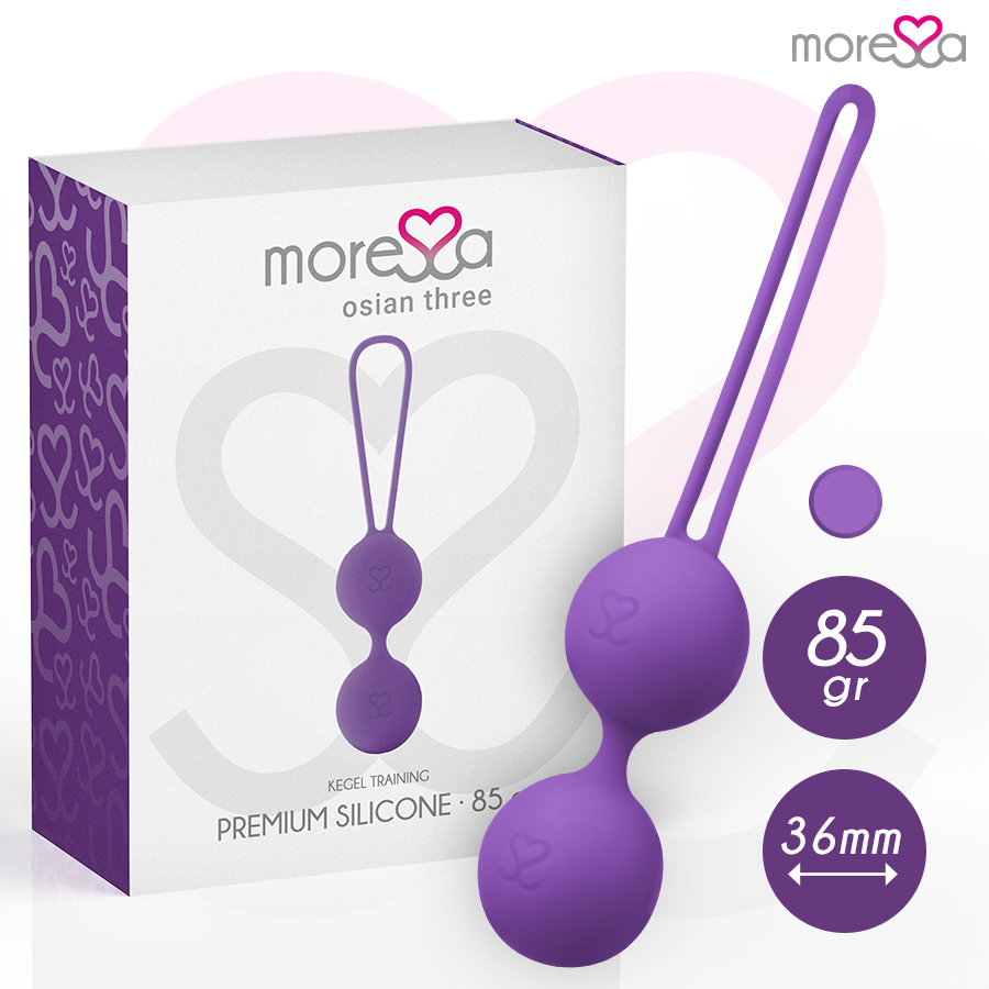 MORESSA - OSIAN TRES SILICONA LILA PREMIUM
