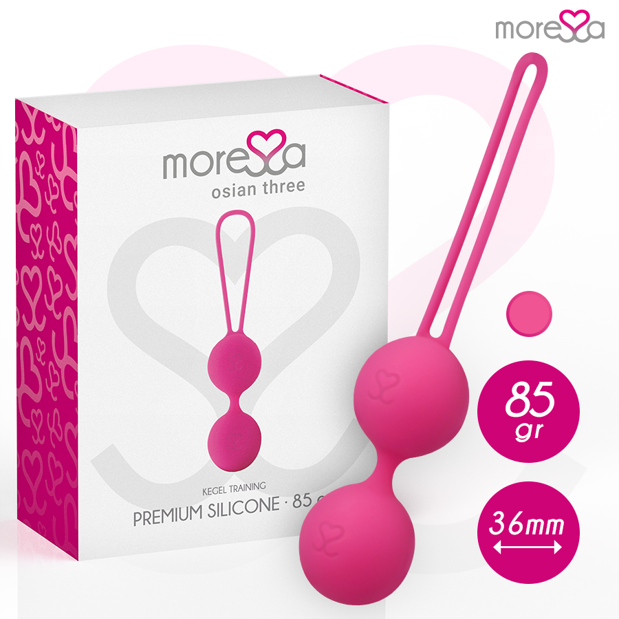 MORESSA - OSIAN TRE SILICONE PREMIUM ROSA
