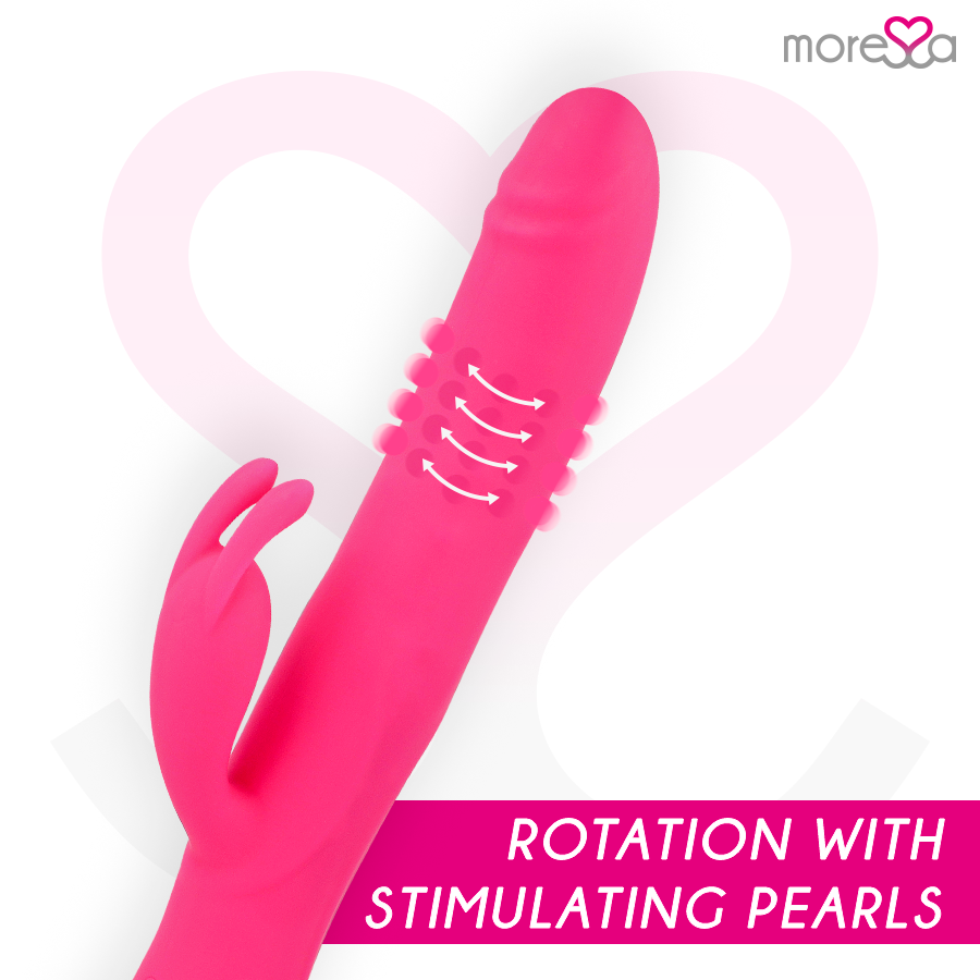 MORESSA - VIBRADOR SOMER PREMIUM DE ROTACIONES MÚLTIPLES