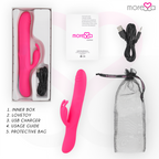 MORESSA - VIBRADOR SOMER PREMIUM DE ROTACIONES MÚLTIPLES