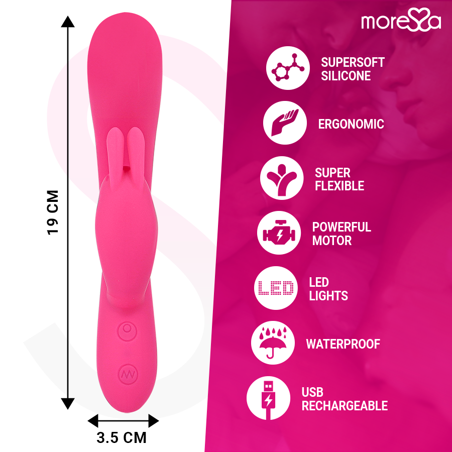MORESSA - TELMO RICARICABILE IN SILICONE PREMIUM