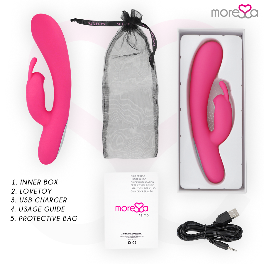 MORESSA - TELMO RICARICABILE IN SILICONE PREMIUM