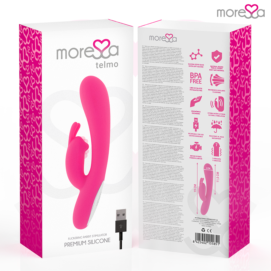 MORESSA - TELMO RICARICABILE IN SILICONE PREMIUM