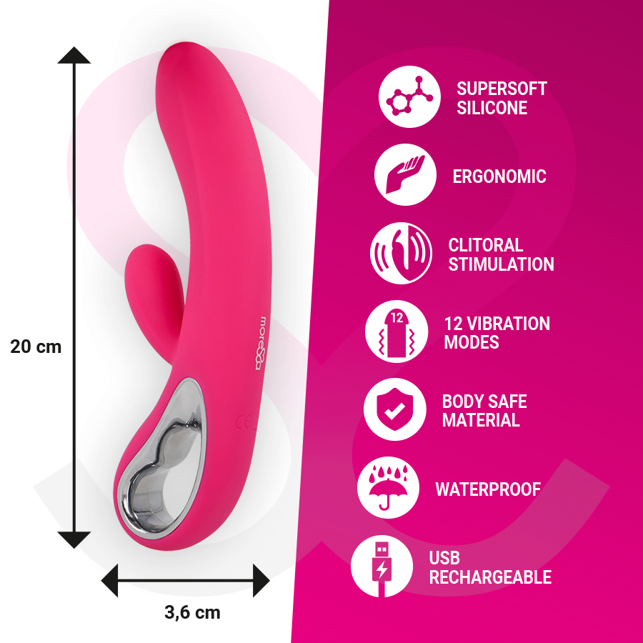 MORESSA - TROY RICARICABILE IN SILICONE PREMIUM