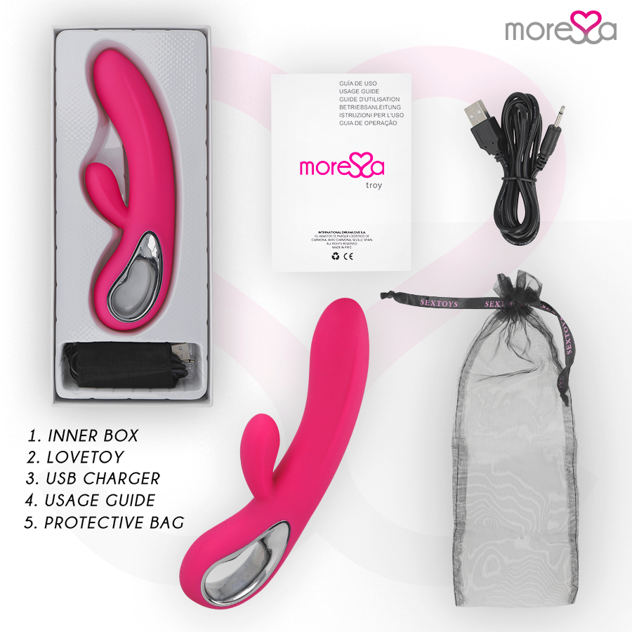 MORESSA - TROY RICARICABILE IN SILICONE PREMIUM