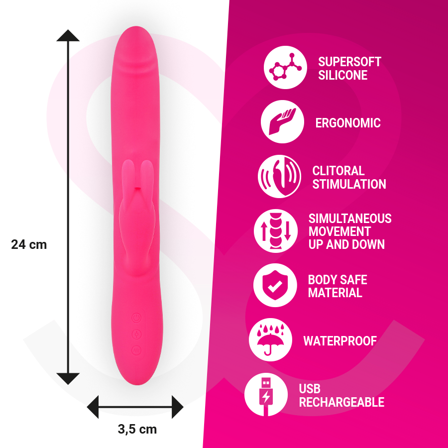 MORESSA - PREMIUM RECHARGEABLE SILICONE WARREN
