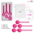 MORESSA - SET OSIAN SILICONA PREMIUM ROSA (Osian One - 51 g | Osian Two - 101 g | Osian Three - 85 g)