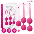 MORESSA - SET OSIAN SILICONA PREMIUM ROSA (Osian One - 51 g | Osian Two - 101 g | Osian Three - 85 g)