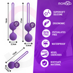 MORESSA - OSIAN SET PREMIUM SILICONE LILAS