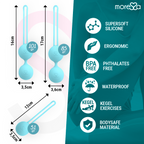 MORESSA - SET OSIAN SILICONE TURCHESE PREMIUM