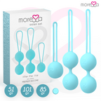MORESSA - SET OSIAN SILICONE TURCHESE PREMIUM