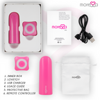 MORESSA - NIX VIBRATORE TELECOMANDATO ROSA