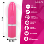 MORESSA - IVY VIBRADOR ESTIMULADOR DE VIAJE ROSA