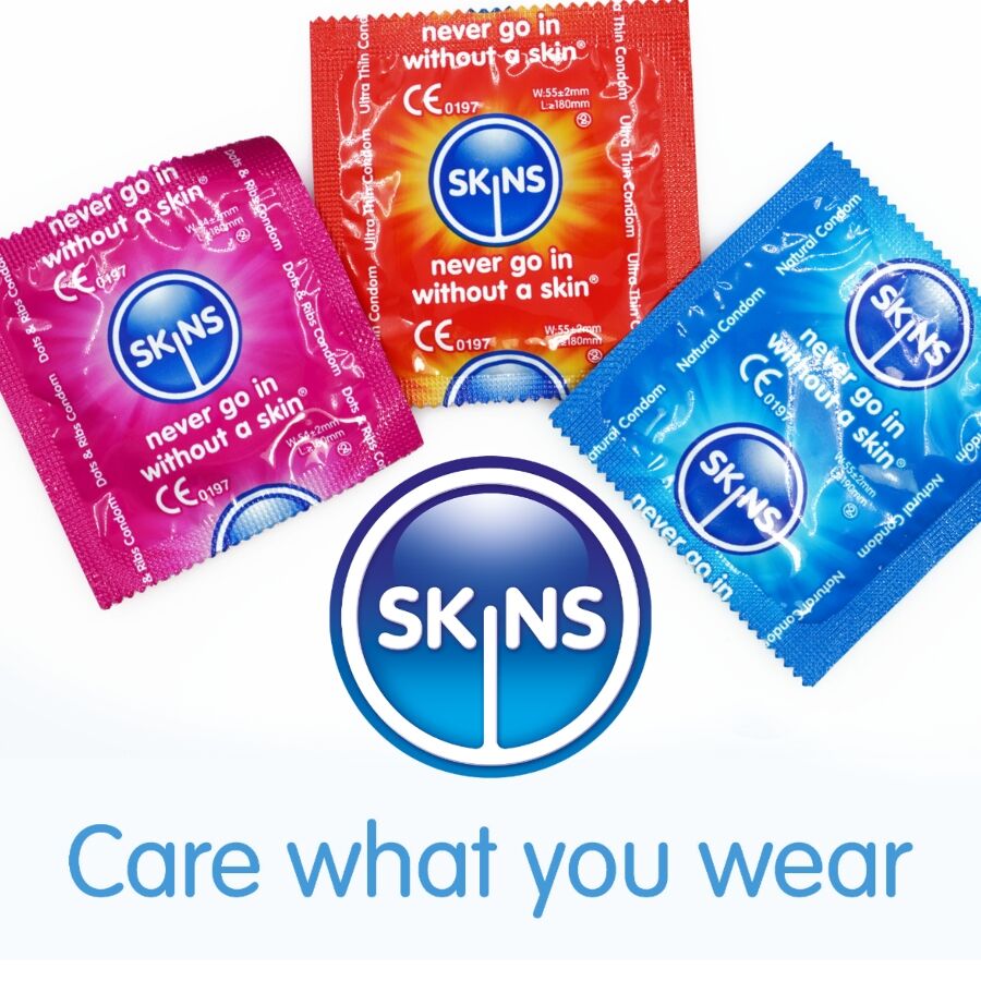 SKINS - PACK DE 16 PRESERVATIVOS PREMIUM SURTIDOS