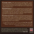 SKINS - PACK DE 4 PRÉSERVATIFS PREMIUM CHOCOLAT