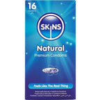 SKINS - PACK DE 16 PRESERVATIVOS NATURALES PREMIUM