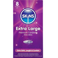 SKINS - PACK DE 8 PRESERVATIVOS EXTRA GRANDES PREMIUM