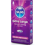 SKINS - PACK DE 8 PRESERVATIVOS EXTRA GRANDES PREMIUM