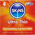 SKINS - PACK DE 4 PRESERVATIVOS ULTRA FINOS PREMIUM
