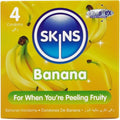 SKINS - PACK DE 4 PRESERVATIVOS DE PLÁTANO PREMIUM