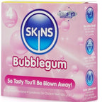SKINS - PACK DE 4 PRESERVATIVOS SABOR CHICLE PREMIUM