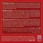 SKINS - PACK DE 4 PRESERVATIVOS PREMIUM FRESA