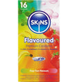 SKINS - PACK DE 16 PRESERVATIVOS PREMIUM MULTISABOR