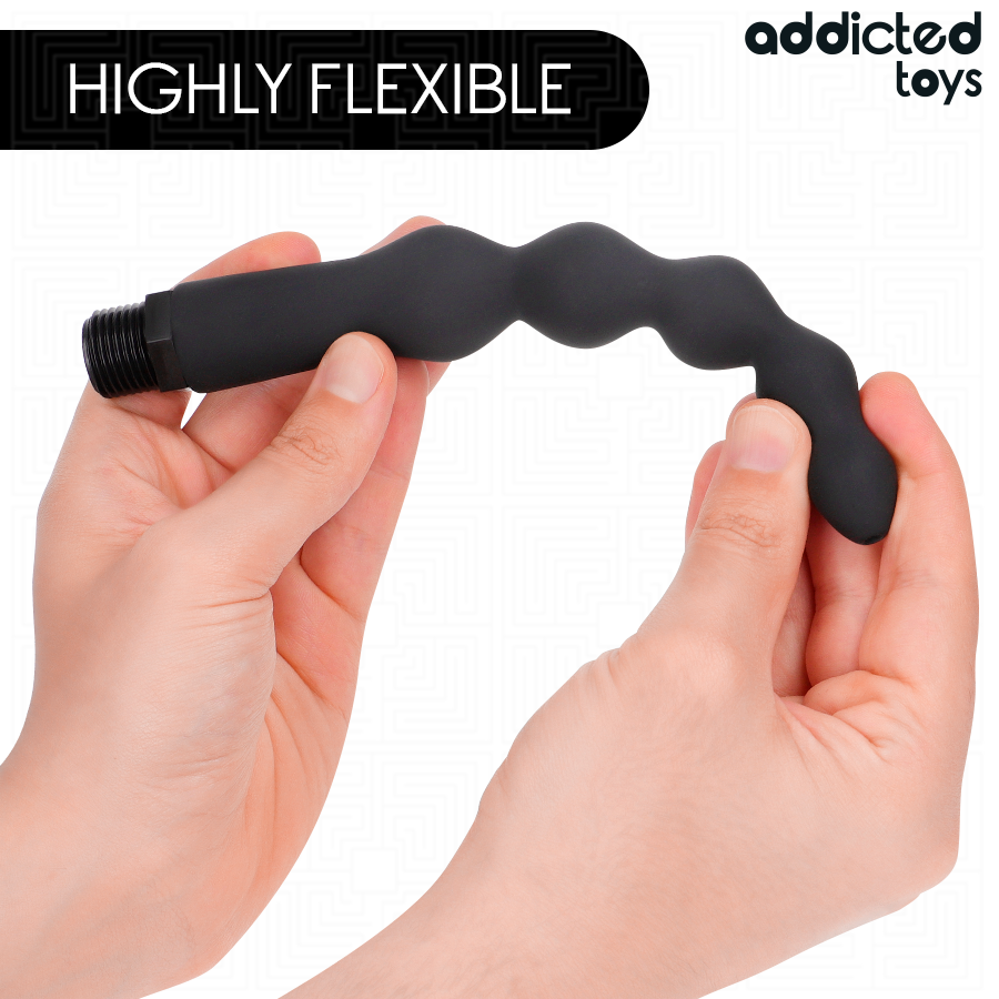 ADDICTED TOYS - DETERGENTE ANALE CON ADATTATORE UNIVERSALE MODELLO 5