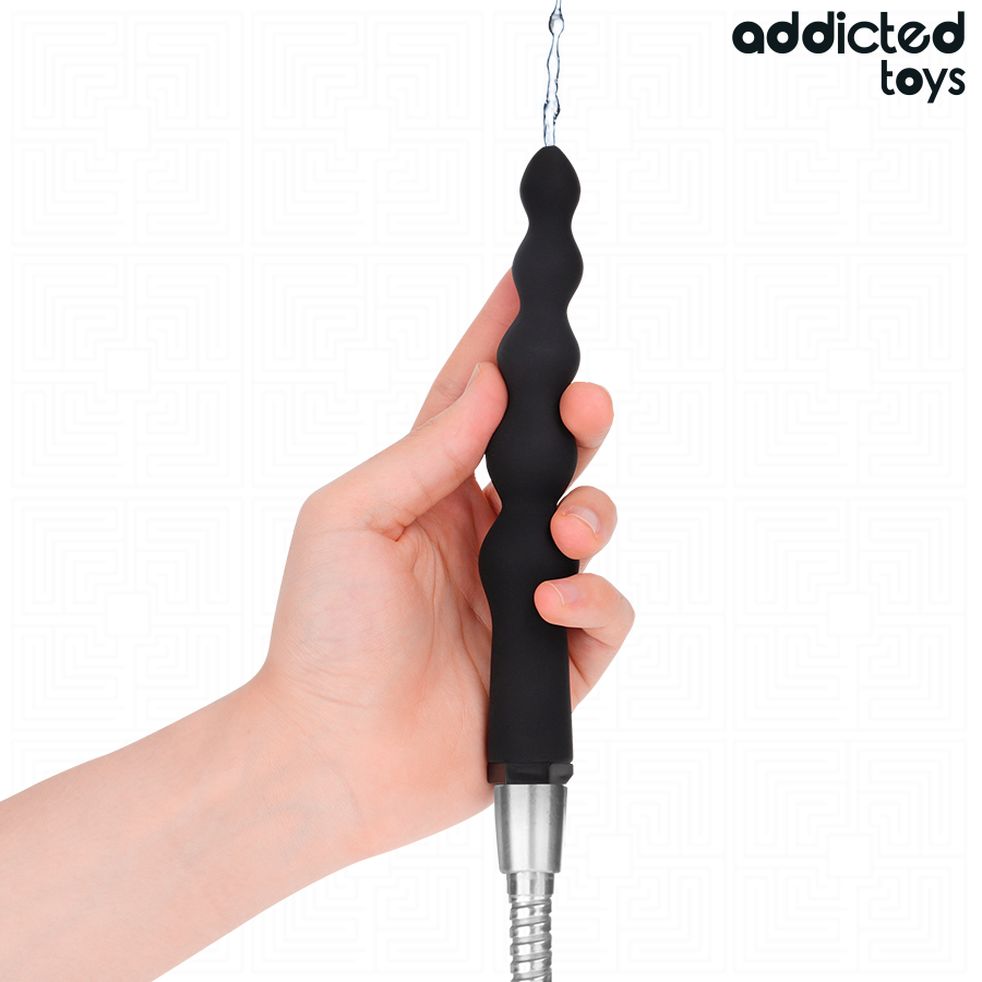 ADDICTED TOYS - DETERGENTE ANALE CON ADATTATORE UNIVERSALE MODELLO 5