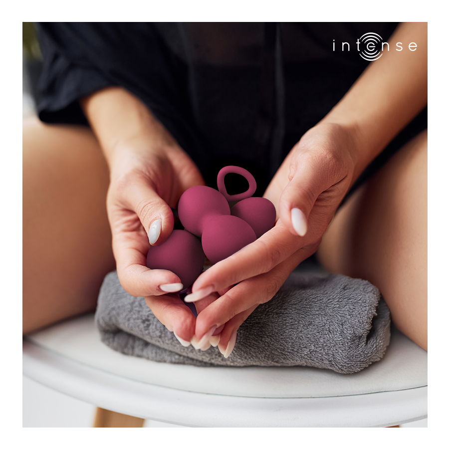 INTENSE - KIT BOLAS KEGEL CHARLI BORGOÑA