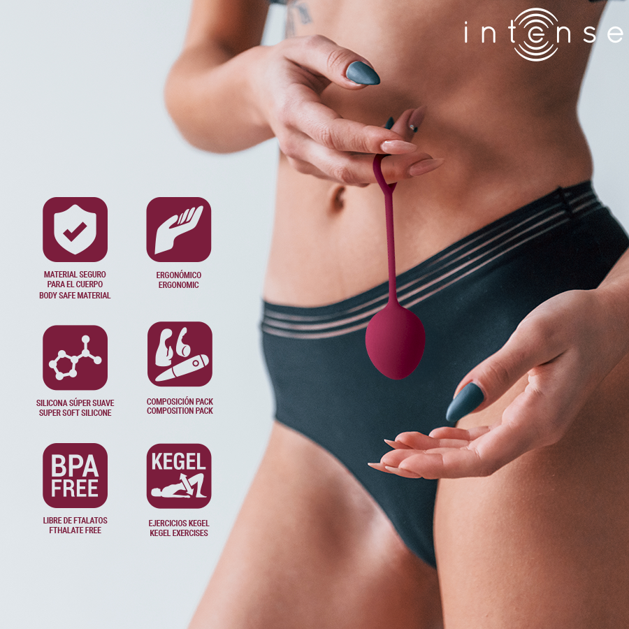 INTENSE - KIT BOLAS KEGEL CHARLI BORGOÑA