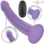 INTENSE - EDDIE VIBRADOR 17,5 CM 10 VIBRACIONES VIOLETA CONTROL REMOTO
