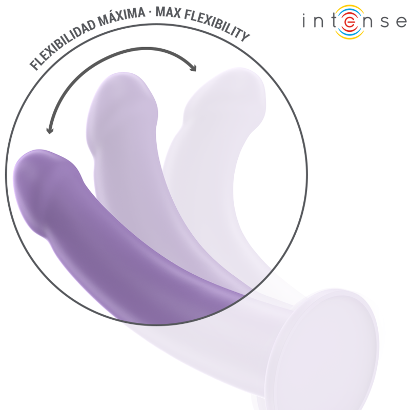 INTENSE - EDDIE VIBRADOR 17,5 CM 10 VIBRACIONES VIOLETA CONTROL REMOTO
