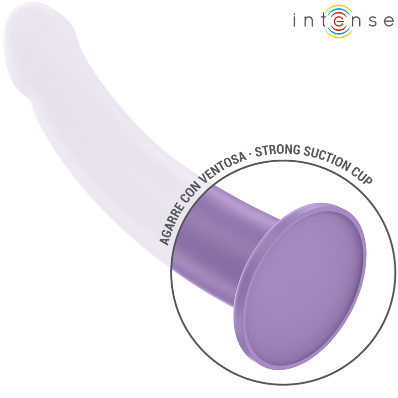 INTENSE - EDDIE VIBRADOR 17,5 CM 10 VIBRACIONES VIOLETA CONTROL REMOTO