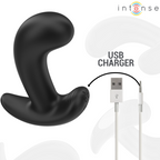INTENSE - CHANDLER TAPÓN ANAL 10 VIBRACIONES NEGRO MANDO A DISTANCIA