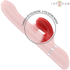 INTENSE - LELE VIBRADOR MULTIFUNCIÓN ROTATIVO & OSCILANTE & ESTIMULANTE ROJO