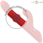 INTENSE - LELE VIBRADOR MULTIFUNCIÓN ROTATIVO & OSCILANTE & ESTIMULANTE ROJO