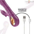 INTENSE - VIBRADOR MULTIFUNCIÓN PARA LA SALA CON LENGUA ESTIMULANTE DELFÍN VIOLETA