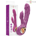 INTENSE - VIBRADOR MULTIFUNCIÓN PARA LA SALA CON LENGUA ESTIMULANTE DELFÍN VIOLETA