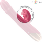 INTENSE - CHLOE VIBRATORE MULTIFUNZIONE 3 IN 1 ROSSO